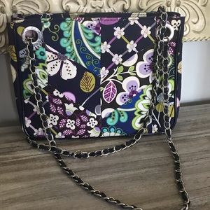 Vera Bradley purse with chain straps
